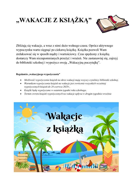 WAKACJE Z KSIĄŻKĄ Copy